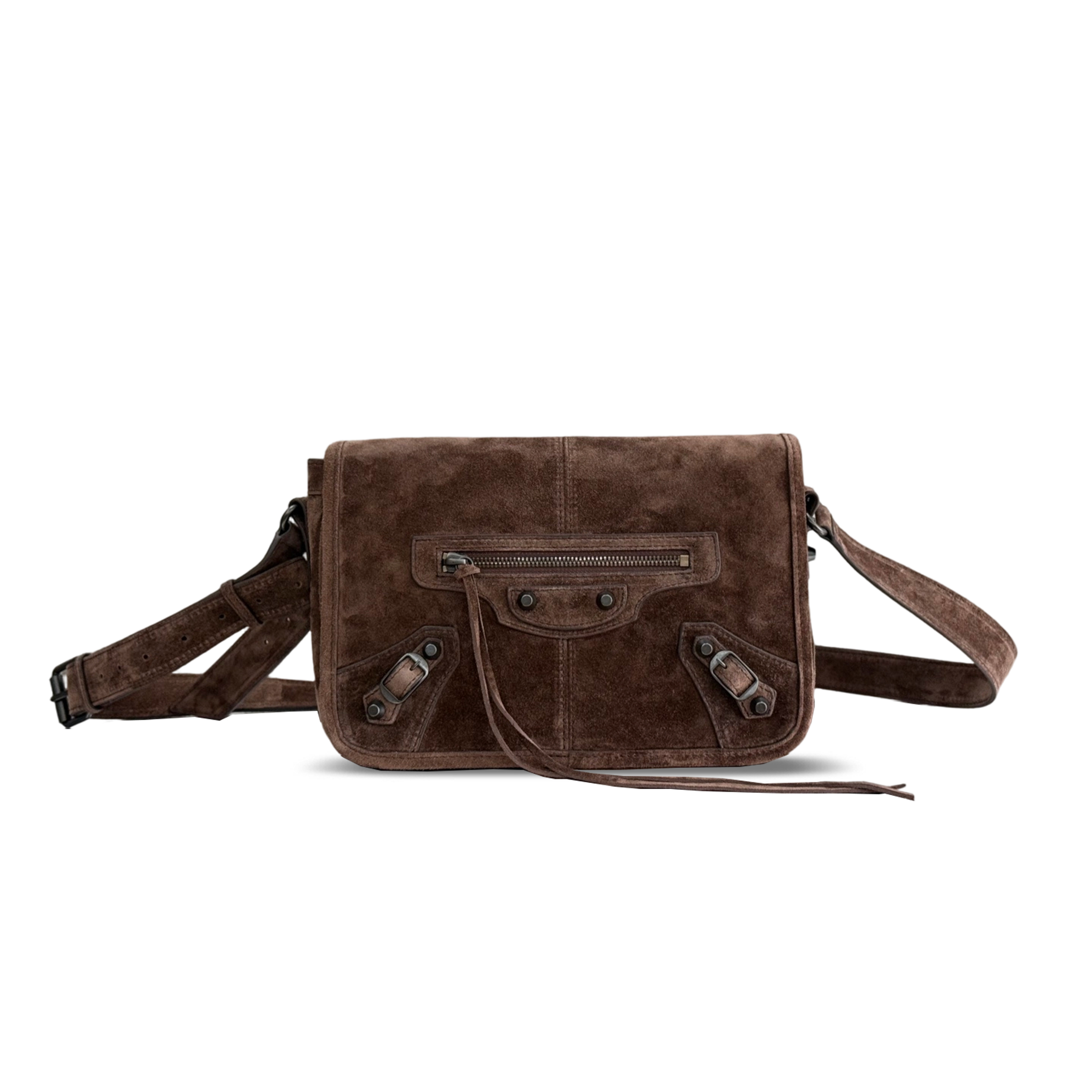 Ba1en*iaga LE CITY FLAP MESSENGER BAG SMALL (27*19*9cm)